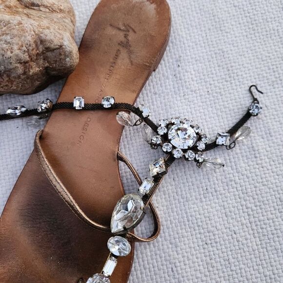 Giuseppe Zanotti bejeweled sandals - Picture 6 of 9